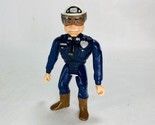 4.5&quot; 1989 Police Academy Eugene TackleBerry Action Figure Kenner Toy Cop - $10.99