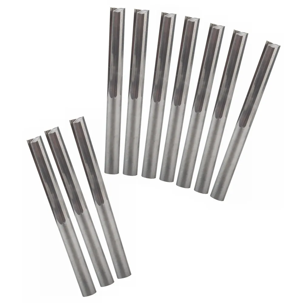 10Pcs 4x22mm Two Flutes Straight Slot End Mill CNC Milling Cutter Router... - $5,286.66 MXN