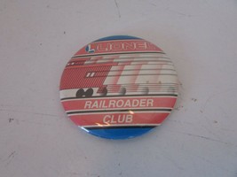 Vtg Tin Lionel Railroader Club Pin Button 2.5&quot; H19 - £2.17 GBP