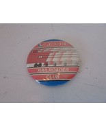 VTG TIN LIONEL RAILROADER CLUB PIN BUTTON 2.5&quot;  H19 - $53.16 MXN