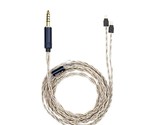 4.4mm to 0.78mm 2pin Fiio LS-4.4B Silver-plated Headphone Cable FF1 FF3S - £24.07 GBP
