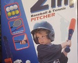 PLAY LEARN: 2 in 1 RC Baseball &amp; Tennis Pitching Machine, Remote Control... - $56.09