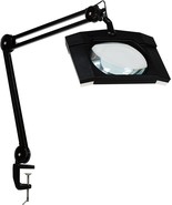 bemelux LED Magnifying Lamp with Clamp, Over 7 Inches Bigger Black - £37.64 GBP