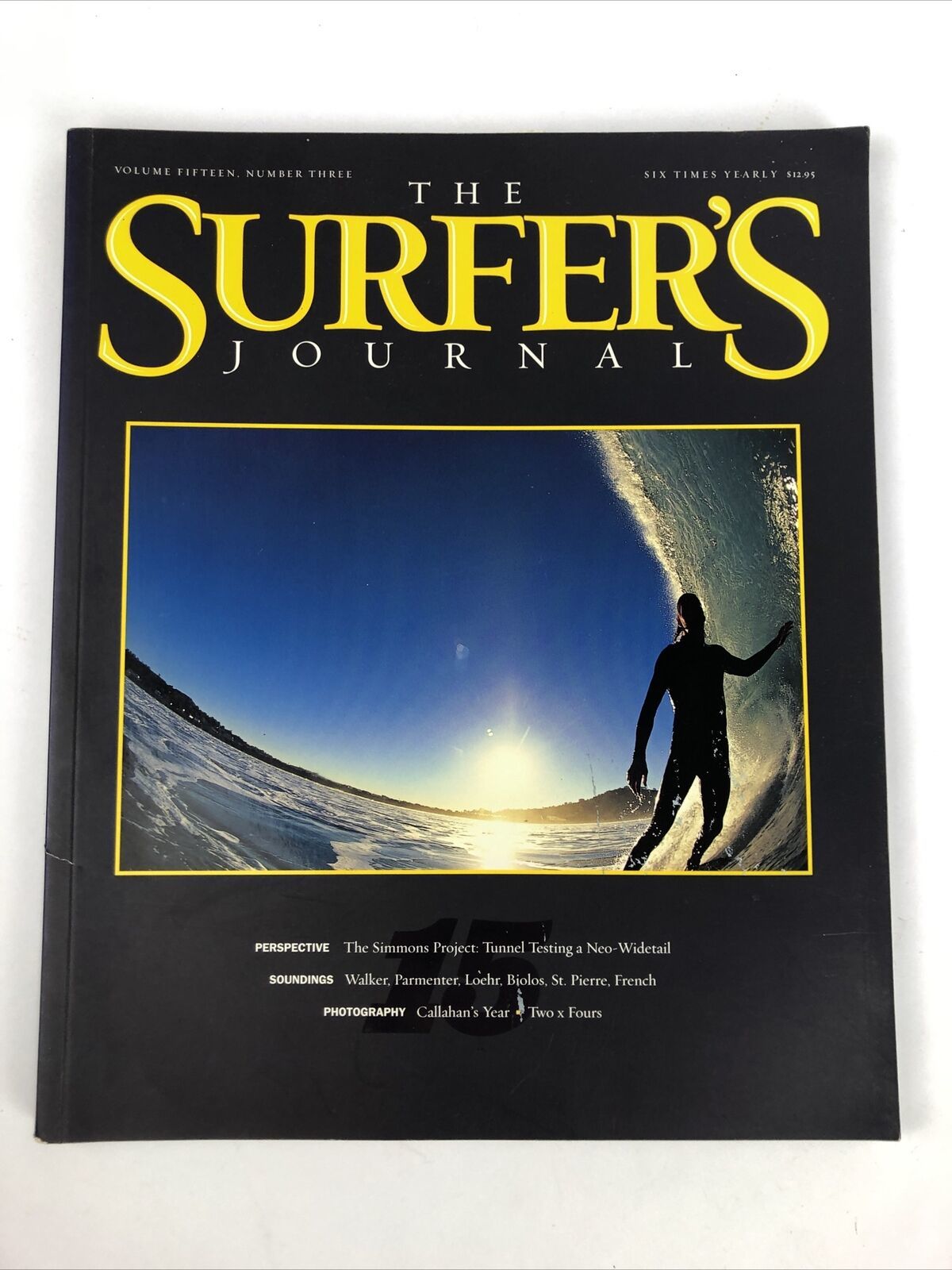 THE SURFERS JOURNAL Volume 15 Fifteen Number 3 Three * Fast First Class ... - $13.99