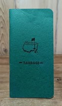 Augusta National Masters Golf Players Yardage Book by George Lucas II Unused - £240.79 GBP