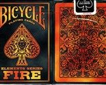 Bicycle Fire Playing Cards  - £7.88 GBP