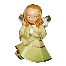 Guardian Angel of Peace with Candle wooden figurine Christian, Catholic Gift - £15.88 GBP+