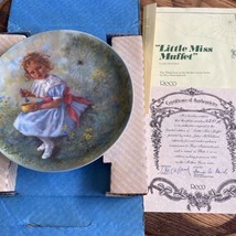 Reco Collector Plates Limited Bradford Exc. w/COA Little Miss Muffet - £15.69 GBP