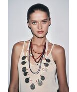 ZARA 3-PACK OF BEADED MEDALLION NECKLACES - $49.99