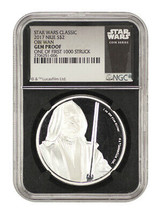 Niue: 2017 Star Wars Obi-Wan $2 NGC Gem Proof (One of First 1000 Struck) - £145.28 GBP