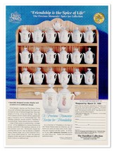Print Ad Precious Moments Spice Jar Collection Vintage 1995 Advertisement - $182.07 MXN