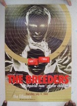 The Breeders July-12-02 The Fillmore Poster Concert Gig Pixies Throwing Muses - £67.30 GBP