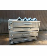 Pizza oven commercial 2 BAKERS PRIDE 451 452NATURAL DECK GAS DOUBLE NEW ... - $5,935.05