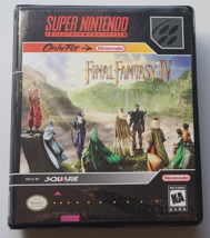 Final Fantasy Iv (4) Case Only Super Nintendo Snes Box Best Quality Available - £10.35 GBP