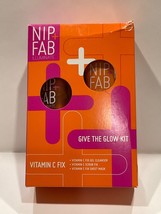 Nip+Fab Give The Glow Kit -Vitamin C Fix gel cleanser, scrub fix and sheet mask - £22.82 GBP