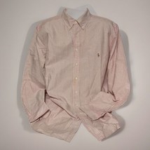 Ralph Lauren Shirt Mens XLT Tall Classic Fit Oxford Pony Button Down Bur... - $40.20