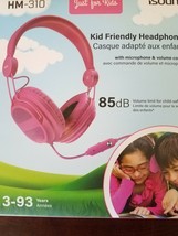 iSound HM-310 Kid Friendly Headphones Pink DG-DGHP-5538 - £32.85 GBP