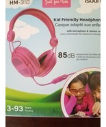 iSound HM-310 Kid Friendly Headphones Pink DG-DGHP-5538 - £31.90 GBP