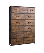Tall Dresser For Bedroom With 13 Drawers, Storage Dresser Organizer Unit... - £135.71 GBP