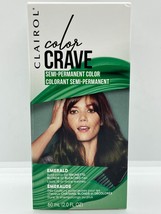 3 - Clairol Color Crave SEMI-PERMANENT Hair Color Emerald 2.0 Fl Oz Each - £10.26 GBP