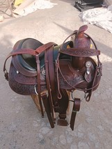 Premium Western Horse Pleasure Saddle Riding/Showman Saddle 14&quot; to 16&quot; f... - $464.25+