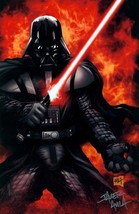 Javier Avila SIGNED Marvel Comic Star Wars Art Print ~ Darth Vader - £27.66 GBP