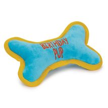 MPP Happy Pup Birthday Bone Dog Toys Corduroy, Plush or Set Fun Chew Play or Fet - £10.64 GBP+