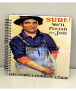 Memory Book 12&quot; x 12&quot; with Victory Liberty Loan Sure We&#39;ll Finish The Jo... - €8,78 EUR