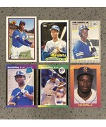 Ken Griffey Jr Rookie Lot 6 Cards 1989 Topps Traded Donruss Fleer Bowman... - $1,082.97 MXN