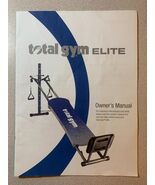 Total Gym Elite Manual - $9.99