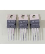 Lot of 3 ST Microelectronics IRF740 N-Channel Power MOSFET Transistors - $1.75 CAD