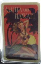 Island Heritage Aloha From Hawaii Hula Girl Pinup Girl Playing Cards in Box - £8.70 GBP