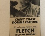 Movie Fletch Tv Guide Print Ad 11 Chevy Chase Tim Matheson Tpa14 - $5.93