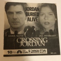 Crossing Jordan Print Ad Chris Noth Jill Hennessy Tpa15 - £4.73 GBP
