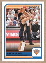 2023-24 Hoops #83 Quentin Grimes New York Knicks - £1.56 GBP