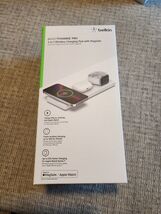 Belkin Boost Charge Pro 3-in-1 Wireless Charging Pad with MagSafe White ... - $1,071.42 MXN