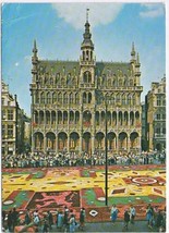 Holland Netherlands Postcard Brussels Market Place King&#39;s House - £2.32 GBP