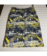 NWT Emerson Rose Nordstrom Cotton-Poly Blend Blue Dot Drip Sz 8 - $24.44