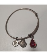Alex and Ani Infused with Energy Birthstone Charm Bracelet - £6.95 GBP