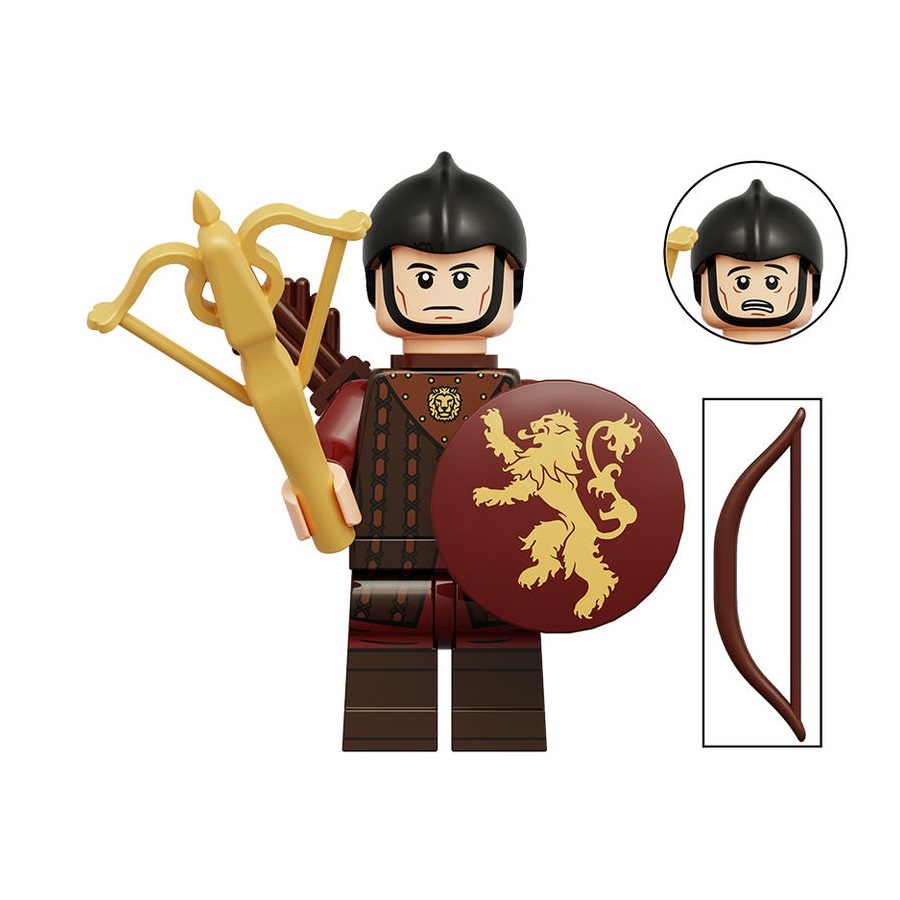 Game of Thrones the Lannister archer Lego Compatible Minifigure Bricks Toys - $3.49