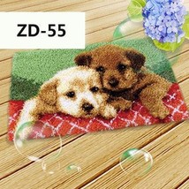 Rug Latch Hooking Kit 2 Puppies - £27.64 GBP