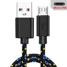 MiUSB Cable 1m/2m/3m Data Sync USB Charger Cable For Samsung Huawei Xiaomi HTC A - £5.83 GBP