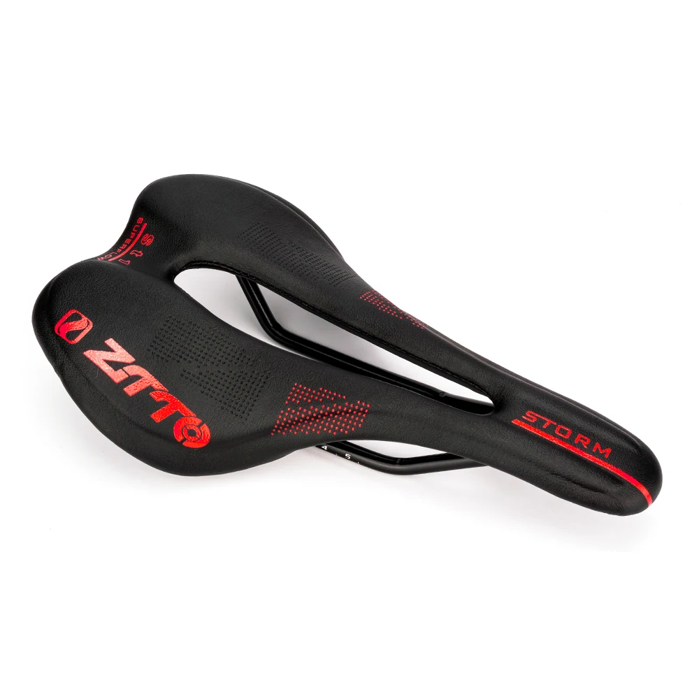 ZTTO Bicycle Seat MTB Road Bike Saddle PU Leather  Ultralight Seat Cushion Soft  - £104.93 GBP