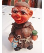 Heico Happy Monk Bobblehead Nodder West Germany 1960s, RARE[*A] doll - $109.66 CAD