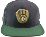 &#39;47 Milwaukee Brewers Team Color MLB Captain 2 Tone Snapback Hat - $26.55