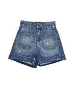 Willow Rhinestone Denim Short Medium Wash - $75.65+