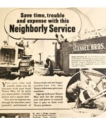 1947 Texaco Gas Oil Neighborly Service Advertisement Farming Agriculture... - $54.69 CAD