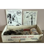 Vintage Paasche Convenient Traveler’s Air Painting Unit Kit - Made In USA  - $527.39 MXN