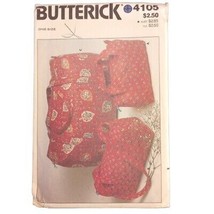 Butterick 4105 Pattern Three Size Bags Totes UC - £3.80 GBP