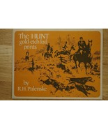 Vintage Art RH Palenske The Hunt Gold Etch Foil Prints Elliston VA Nurse... - £19.45 GBP